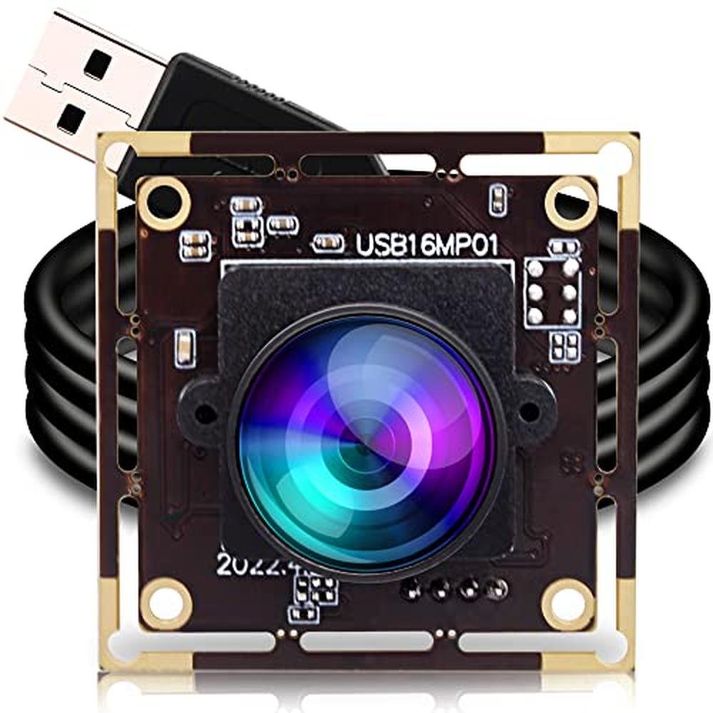 Camera ELP: ELP 16MP Wide Angle USB Camera – Front View