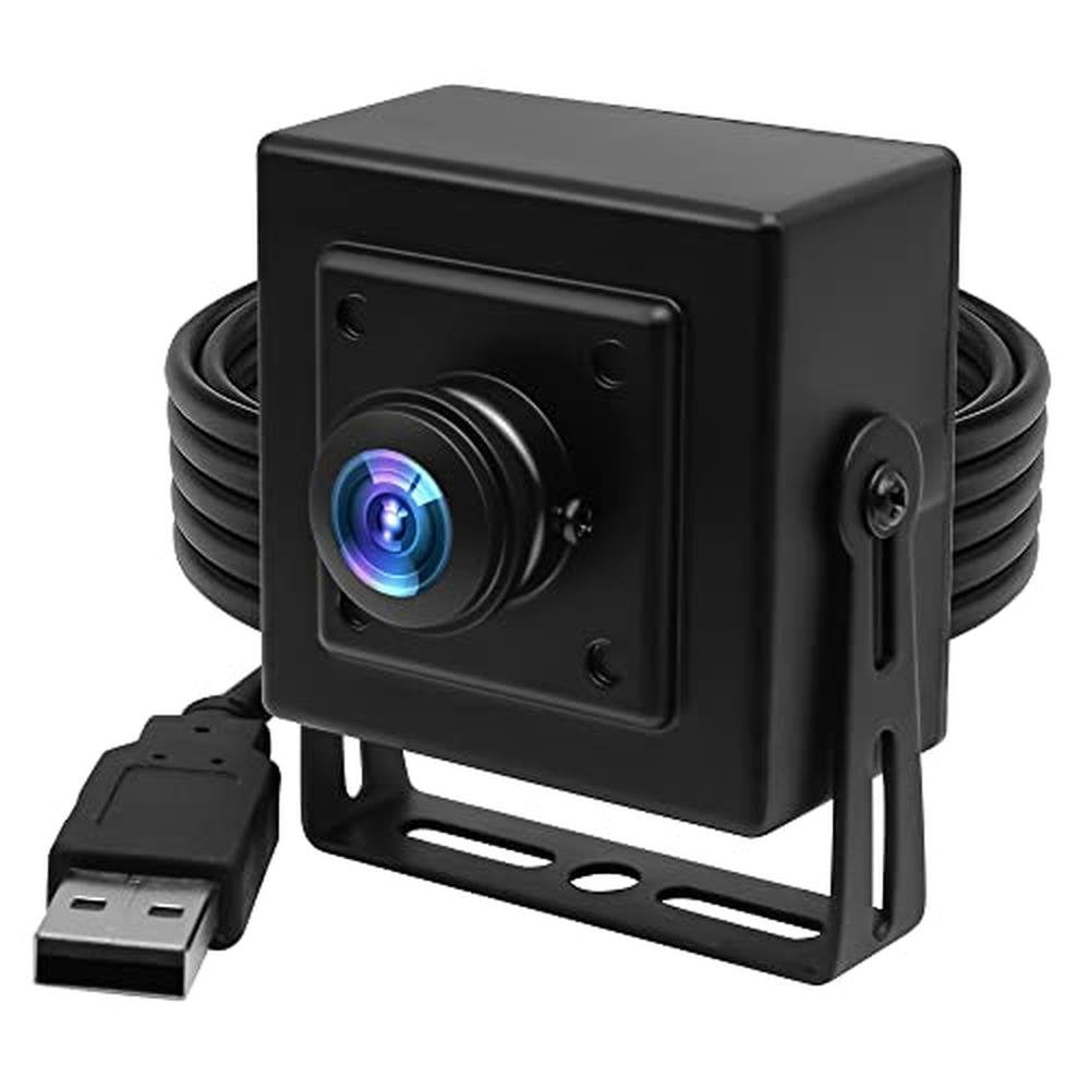 Camera 1080p: ELP 180-degree Fisheye Lens Wide Angle USB – Front View