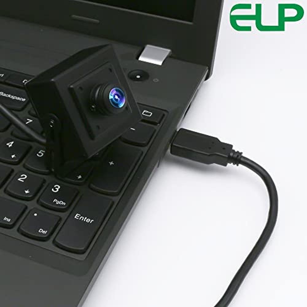 Camera 1080p: ELP 180-degree Fisheye Lens Wide Angle USB – Packaging