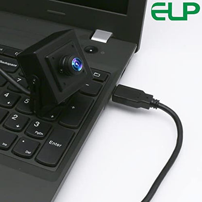 Camera 1080p: ELP 180-degree Fisheye Lens Wide Angle USB – Packaging