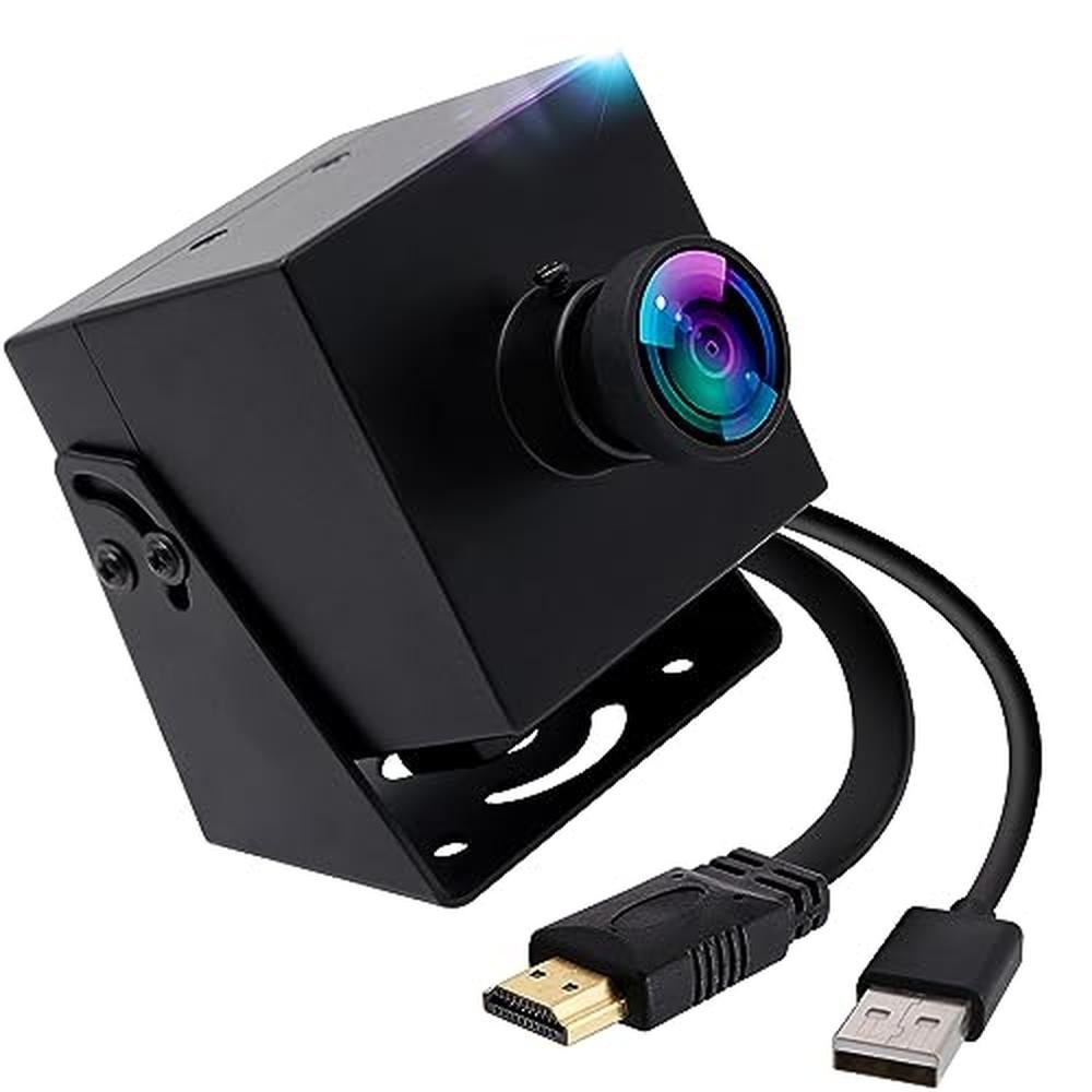 Camera ELP 4K: ELP USB Camera with 110-Degree Wide-Angle – Front View