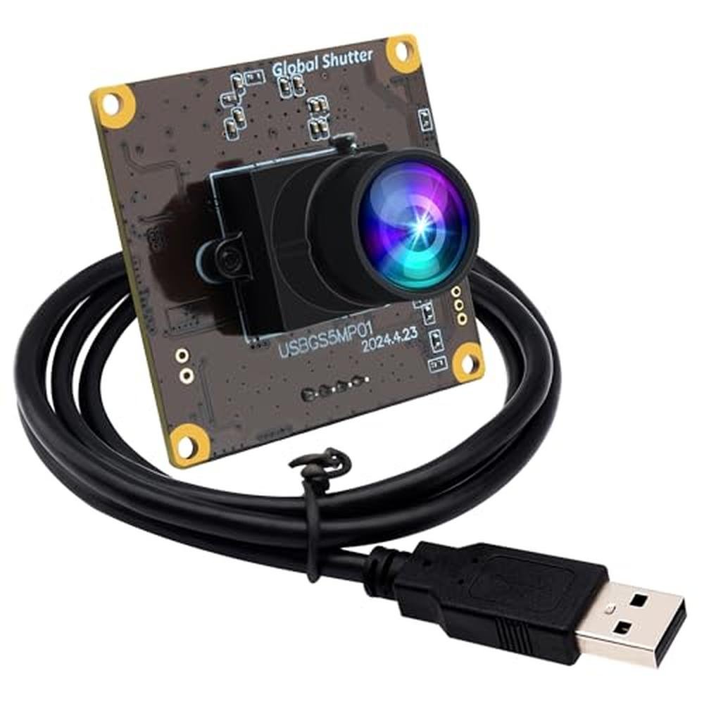 ELP 5MP Global Shutter 50fps USB Camera Module – Front View