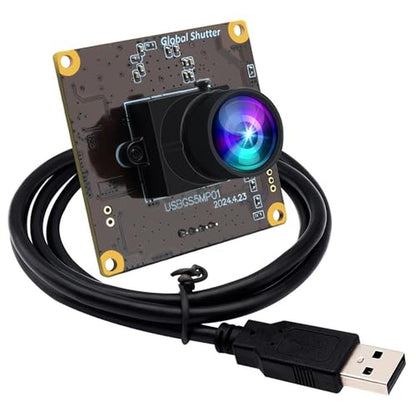 ELP 5MP Global Shutter 50fps USB Camera Module – Front View