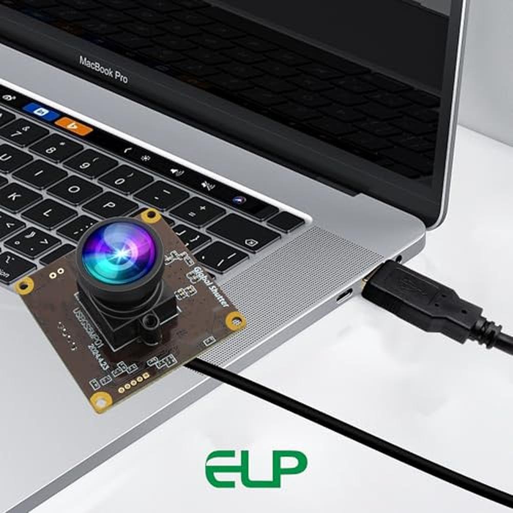 Camera ELP: ELP 5MP Global Shutter 50fps USB Camera Module – Side View