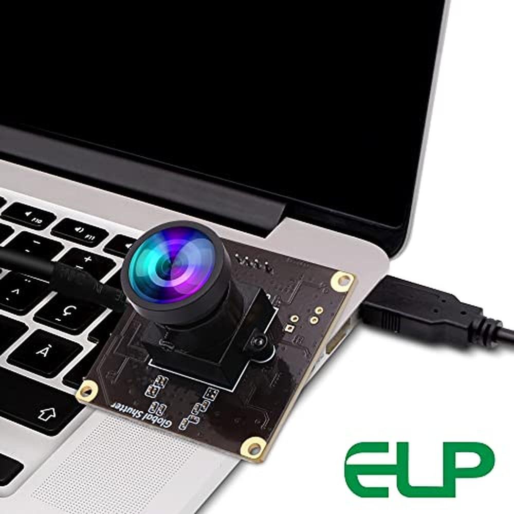 Camera High: ELP Global Shutter USB Camera Module High Speed – Side View