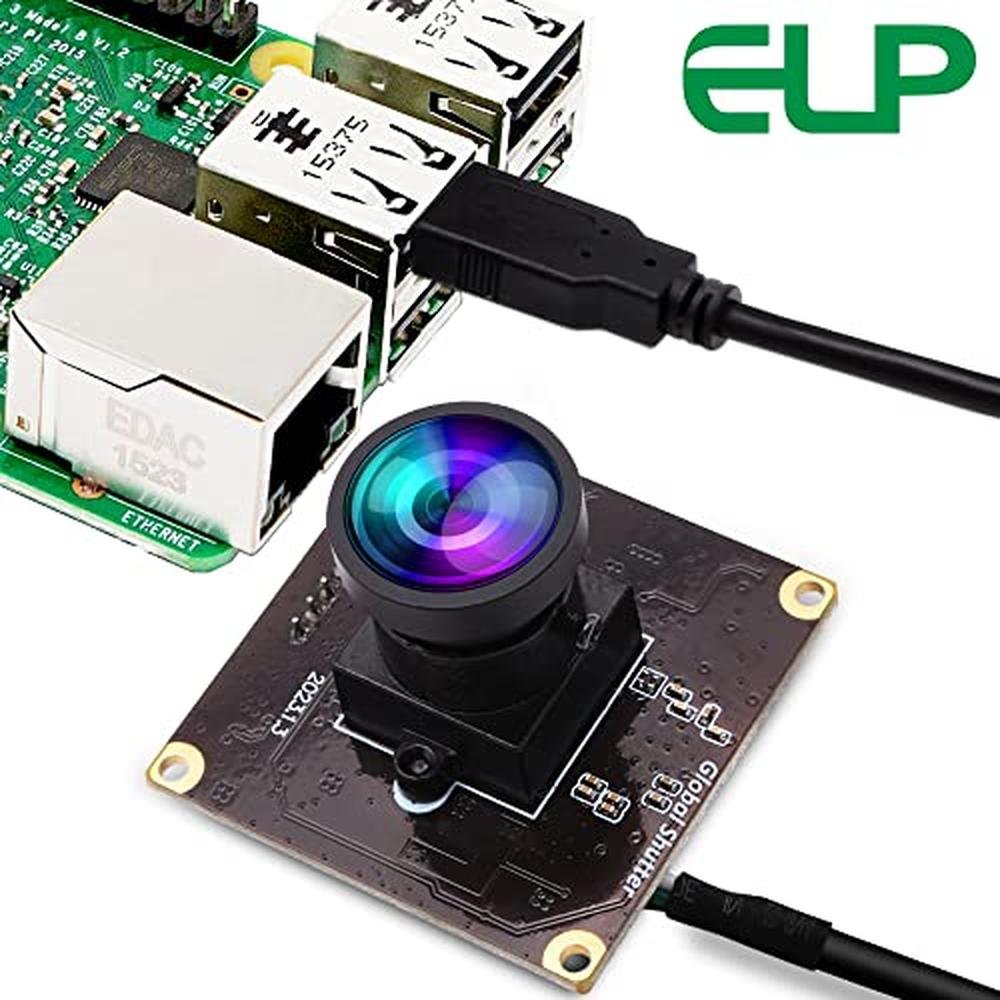 Camera High: ELP Global Shutter USB Camera Module High Speed – Close-up Detail