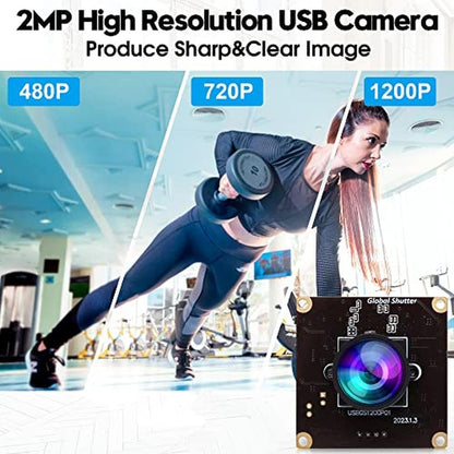 Camera High: ELP Global Shutter USB Camera Module High Speed – In Use