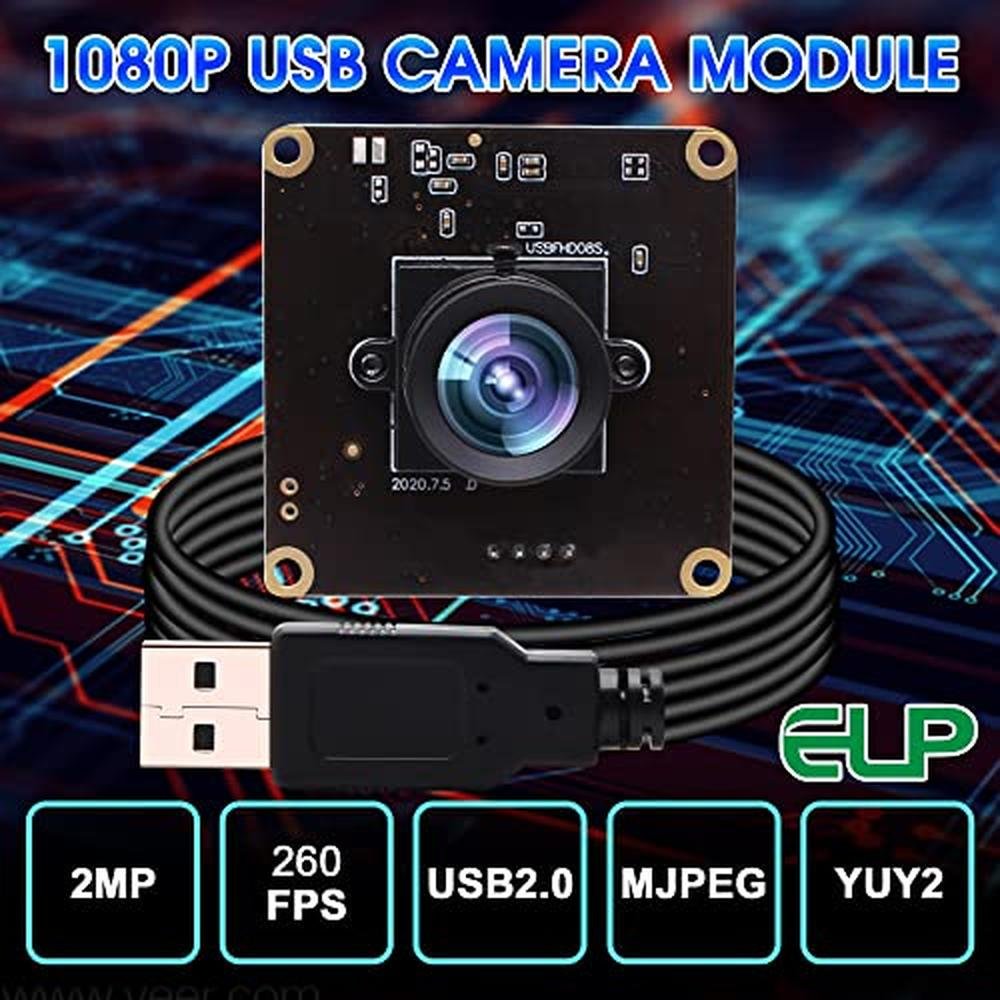 High Camera: ELP High Speed USB Camera 1080p – Close-up Detail