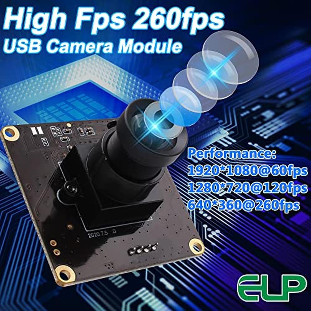 High Camera: ELP High Speed USB Camera 1080p – In Use