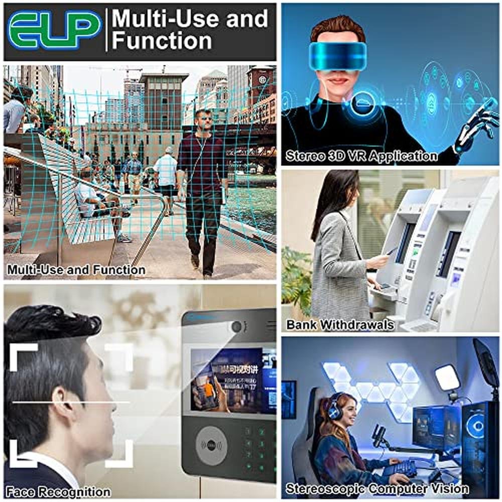 ELP Megapixel Super Mini 720p USB Camera Module Wide Angle – Packaging