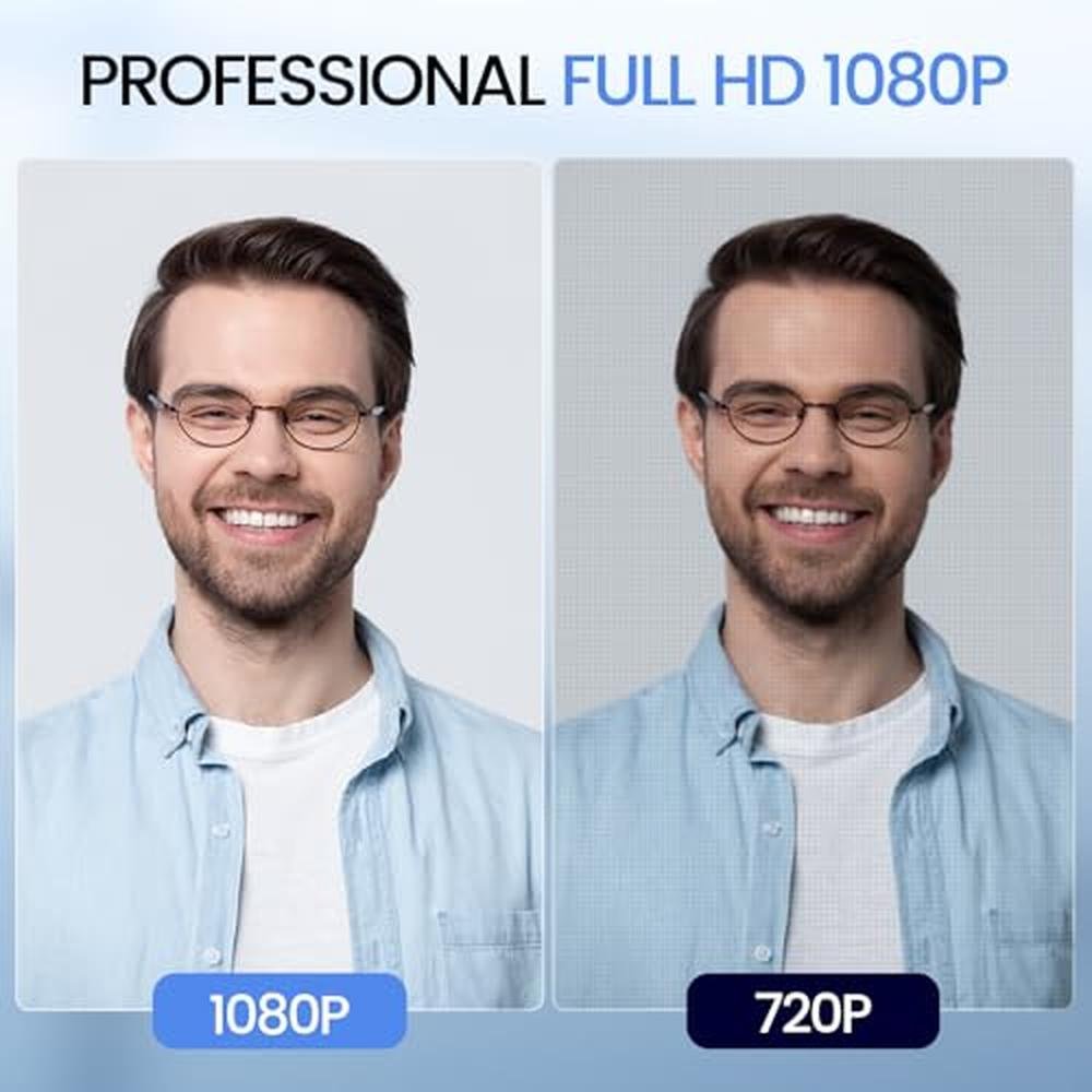 EMEET 1080P Webcam: EMEET C960 90-degree FOV – Side View