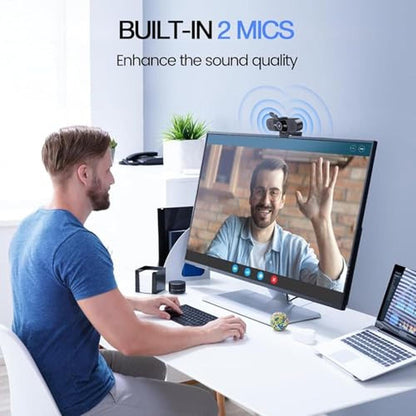 EMEET 1080P Webcam: EMEET C960 90-degree FOV – Close-up Detail