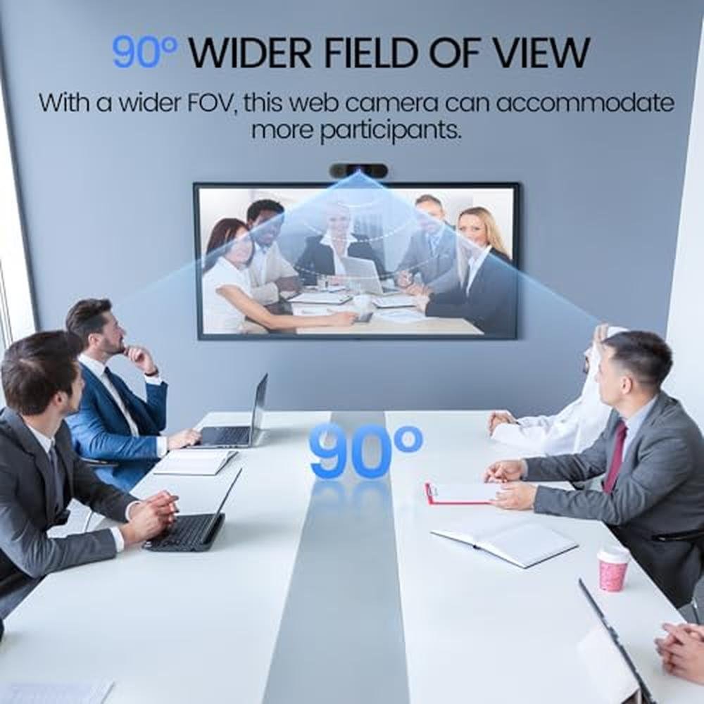 EMEET 1080P Webcam: EMEET C960 90-degree FOV – In Use