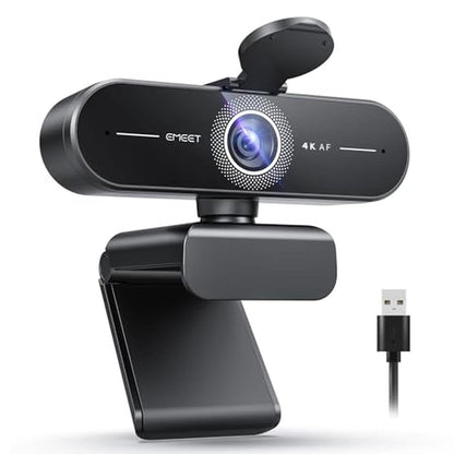Webcam Streaming: EMEET C60E 4K Webcam – Front View