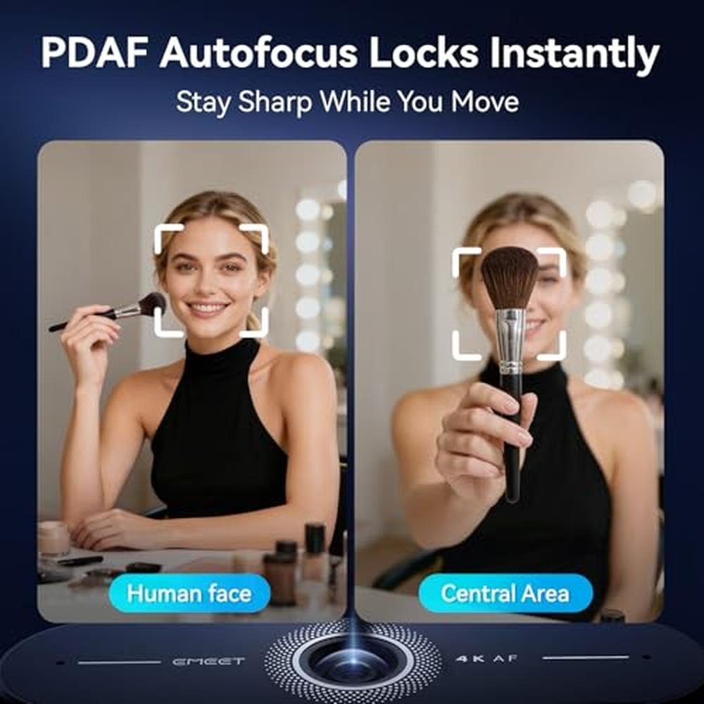 Webcam Streaming: EMEET C60E 4K Webcam – Close-up Detail