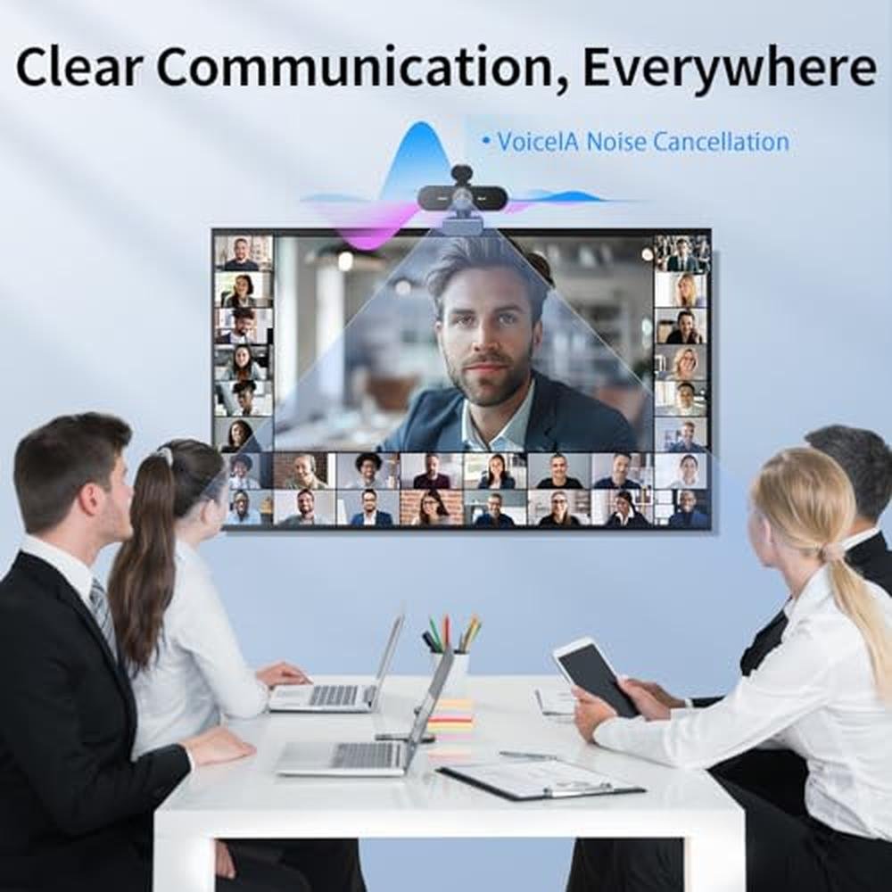 EMEET Nova 4K Webcam for PC: Ultra 4K HD PDAF Autofocus – In Use