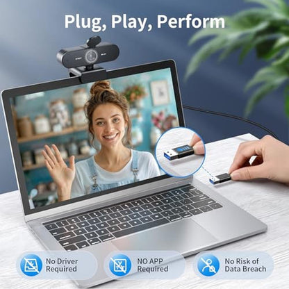 EMEET Nova 4K Webcam for PC: Ultra 4K HD PDAF Autofocus – Packaging