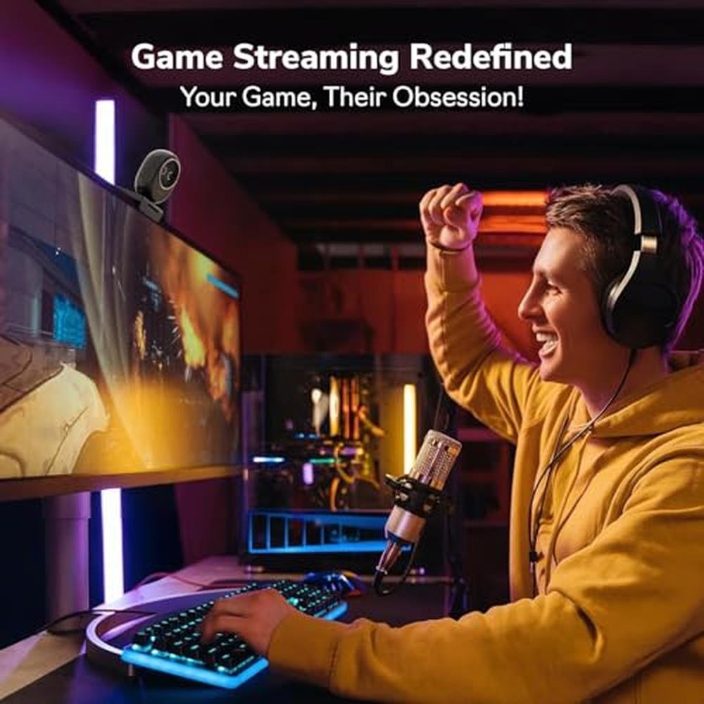 EMEET Piko+: 4K Dual-Camera AI-Powered Webcam – In Use
