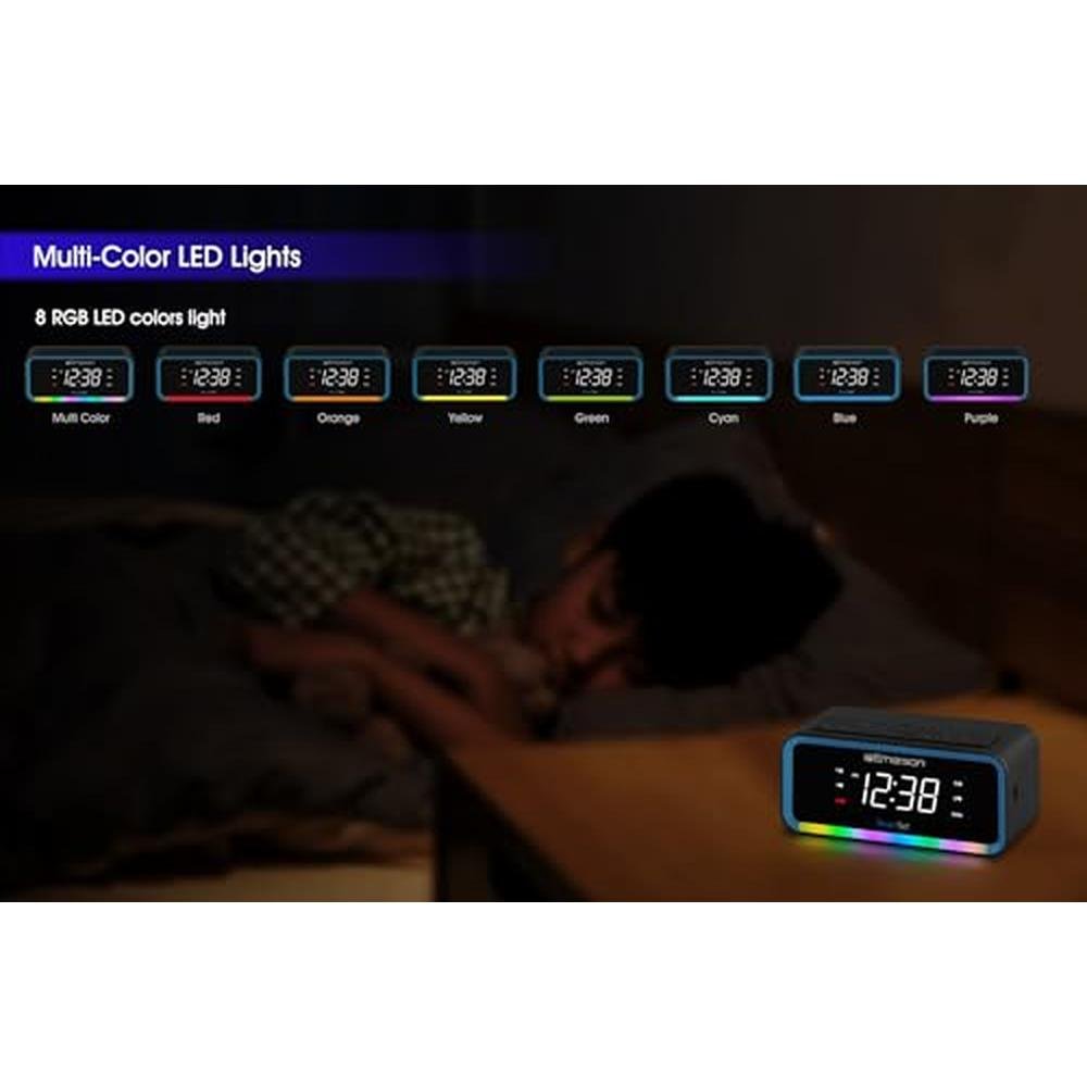 Emerson CKS1401 Smartset AM/FM Dual Alarm Clock Radio with – Packaging