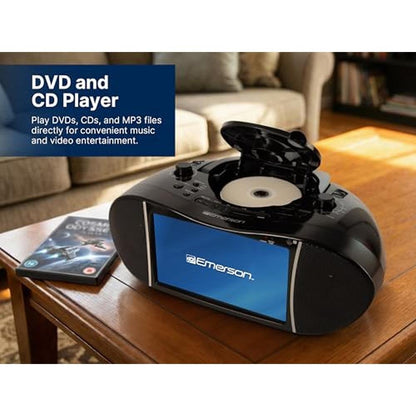 Emerson EDL-2901 9" Portable TV & DVD Multimedia Boombox – Packaging