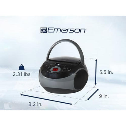 Emerson EPB-3000 Portable CD Player with AM/FM Radio – Close-up Detail