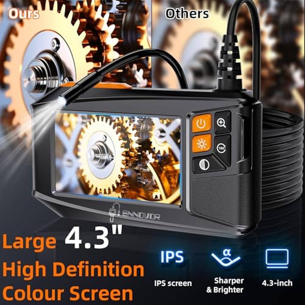Camera Endoscope: Industrial Borescope Inspection Camera – Side View