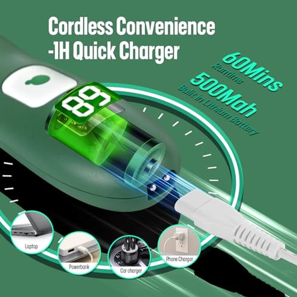 Hair Baby Clippers: ENSSU ES930GN Cordless Hair Clipper for – Close-up Detail