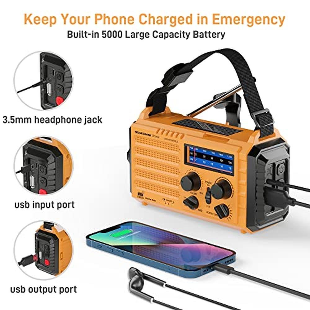 Radio Eoxsmile: Eoxsmile Emergency Radio with NOAA Weather – In Use