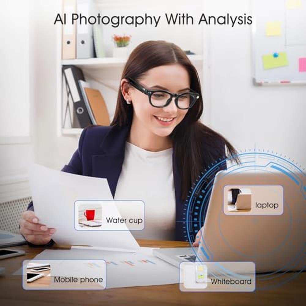 Glasses EpochTec: EpochTec 8MP Camera Glasses AI Smart – Packaging