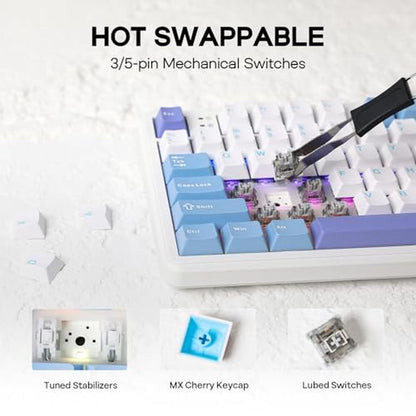 Keyboard Epomaker: Epomaker Aula F108 Wireless Gaming – Packaging