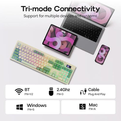 Keyboard Yellow: EPOMAKER Aula S102 PRO Membrane Gaming – Packaging