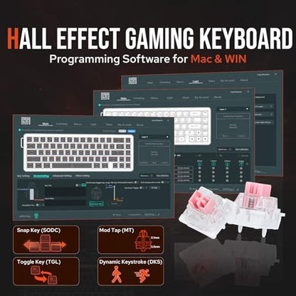 Keyboard Epomaker: EPOMAKER HE68 Hall Effect Keyboard – Packaging