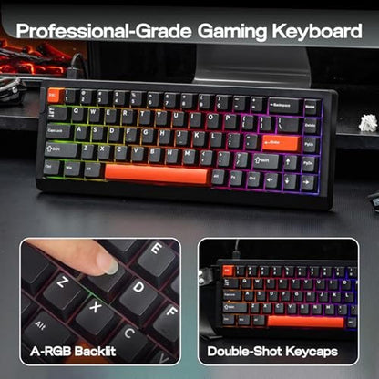 EPOMAKER HE68 Lite Hall Effect Gaming Keyboard – In Use