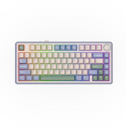 Keyboard Green: Epomaker X Aula F75 Gasket Mechanical – Front View