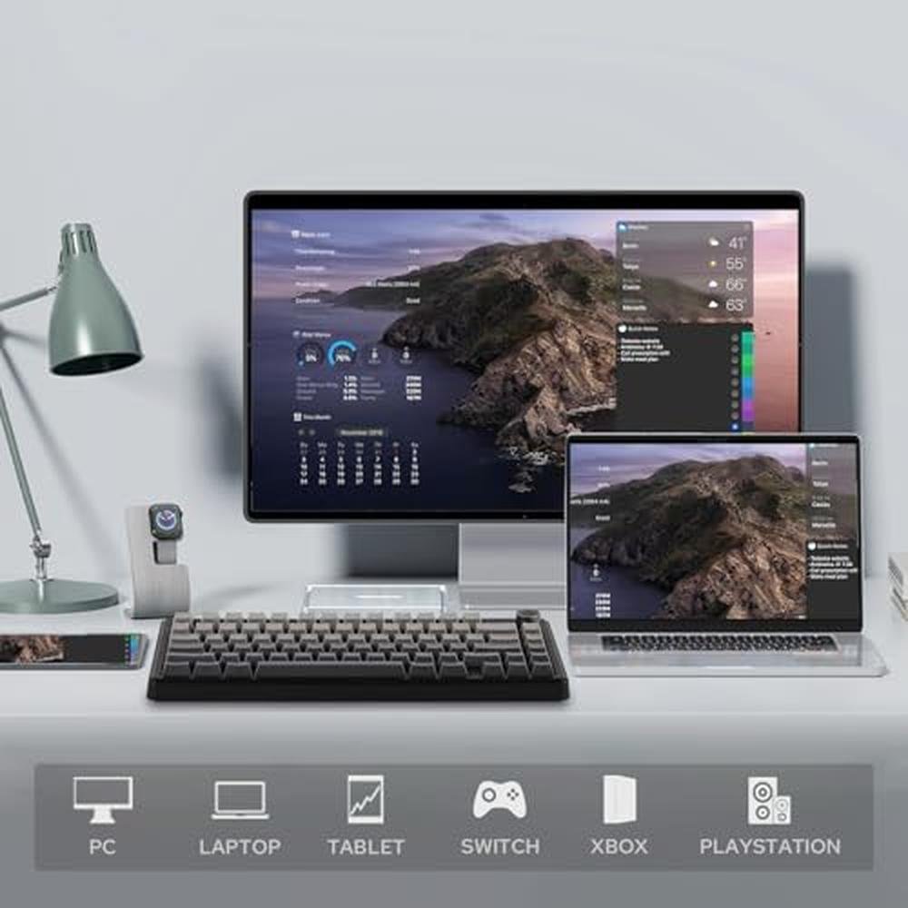 Keyboard Epomaker: EPOMAKER X AULA F75 MAX Wireless – Close-up Detail
