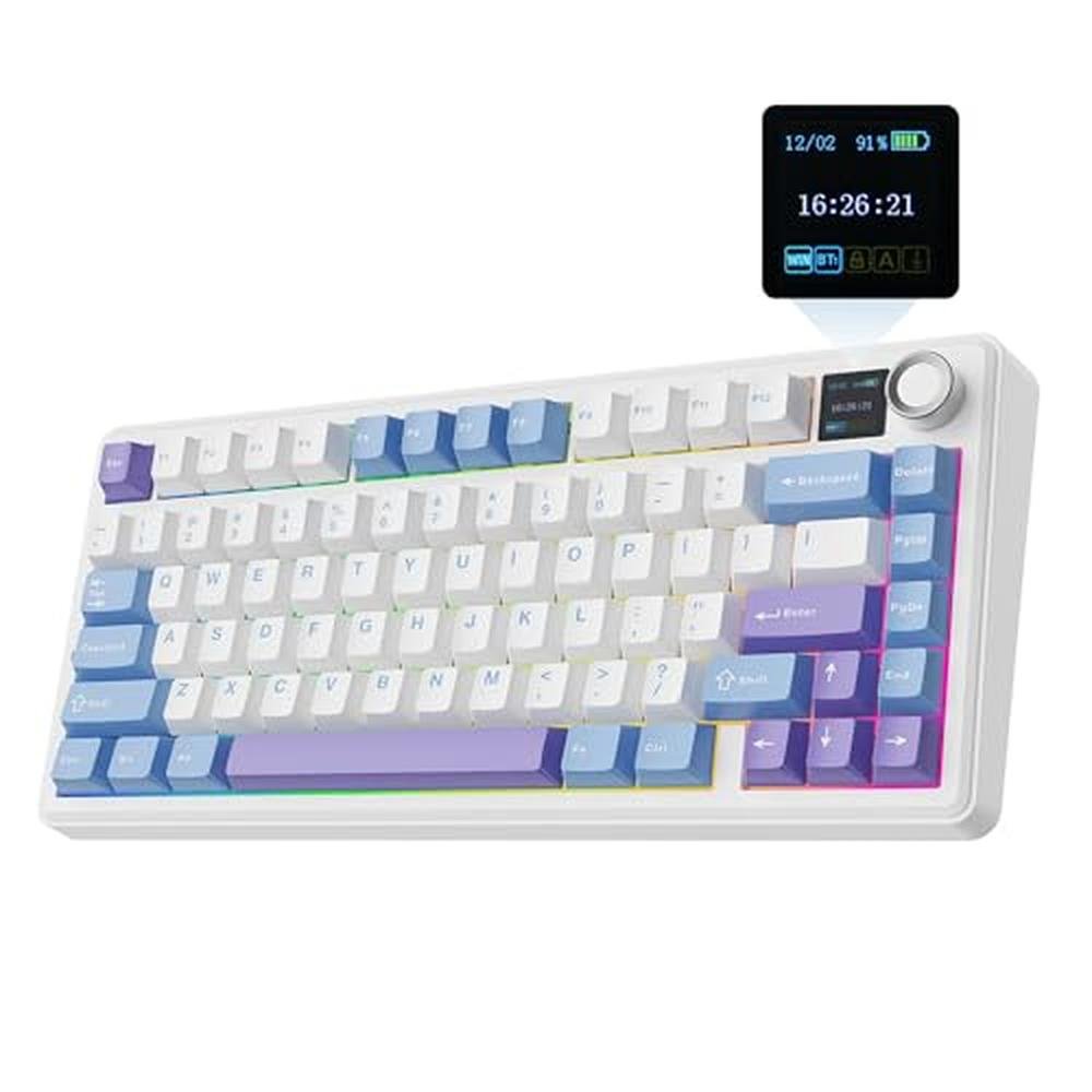 Keyboard Epomaker: EPOMAKER X Aula F75 MAX Wireless – Front View