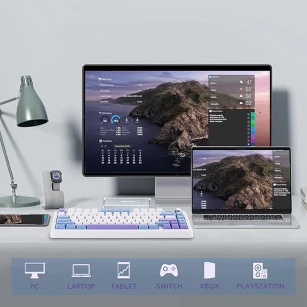 Keyboard Epomaker: EPOMAKER X Aula F75 MAX Wireless – Close-up Detail