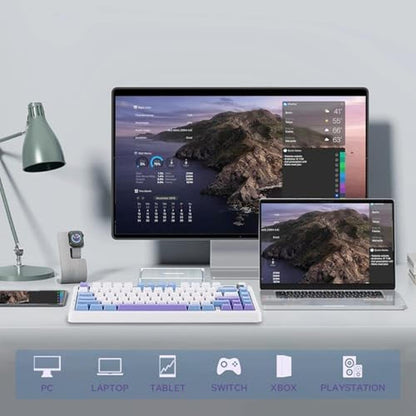 Keyboard Epomaker: EPOMAKER X Aula F75 MAX Wireless – Close-up Detail