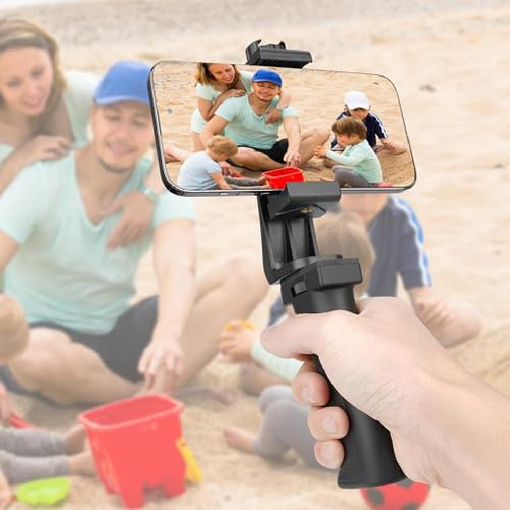 Ergonomic Anti Falling Cell Phone Vlogging Hand Grip – In Use