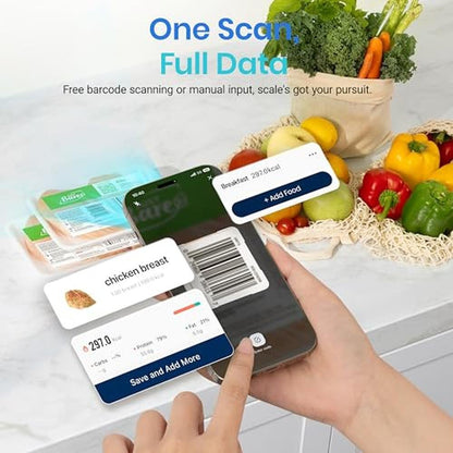 Etekcity Food Scale: Etekcity Smart Kitchen Scale with – In Use