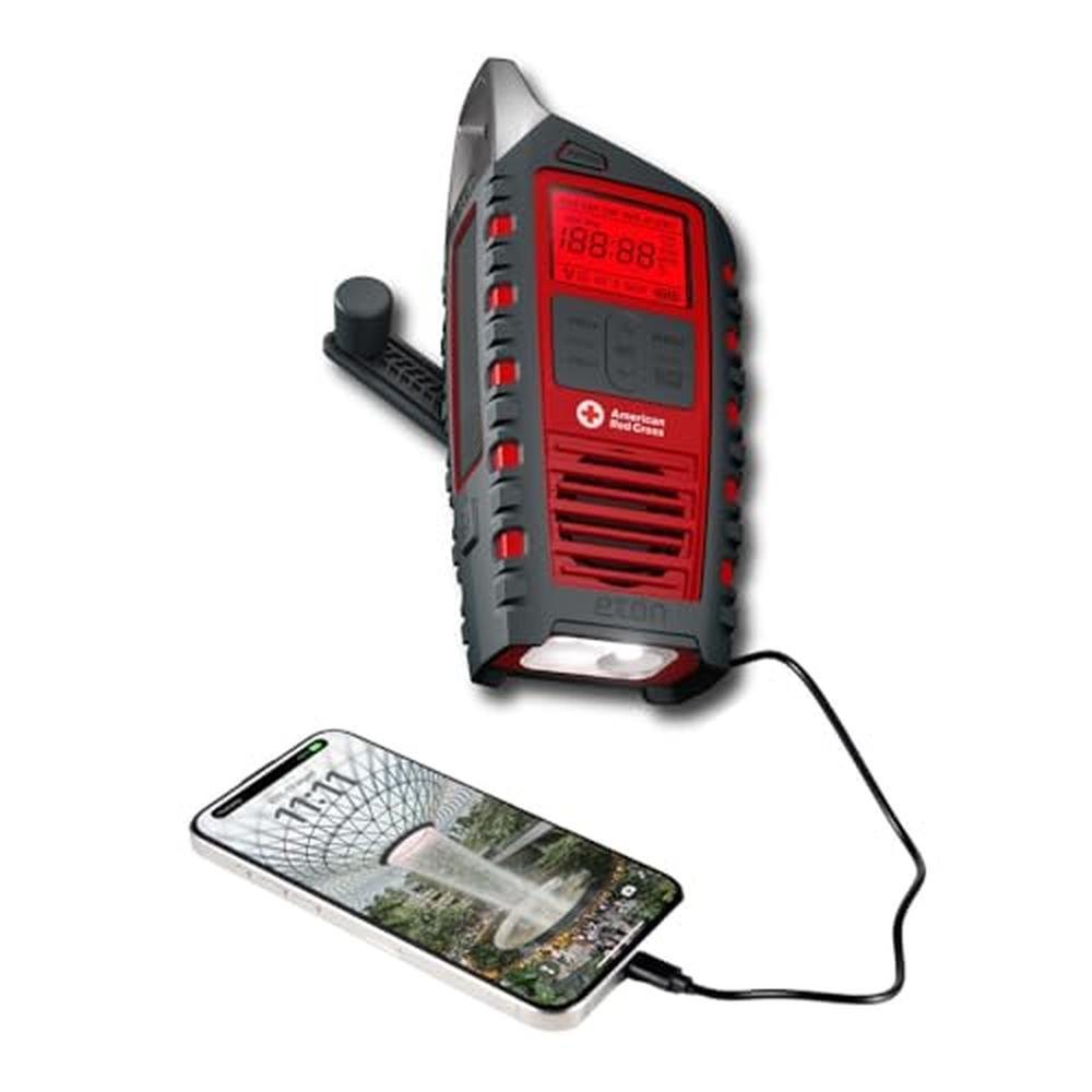 Eton Odyssey: Multi-Powered All-Band Bluetooth Emergency – Front View