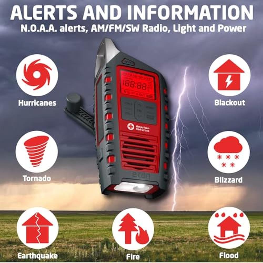 Eton Odyssey: Multi-Powered All-Band Bluetooth Emergency – Close-up Detail