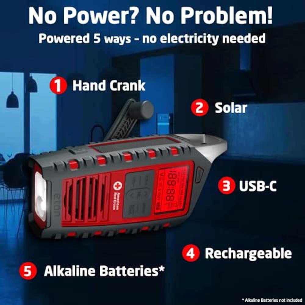 Eton Odyssey: Multi-Powered All-Band Bluetooth Emergency – In Use