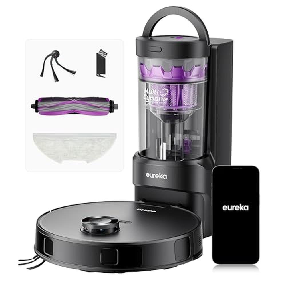 Eureka E20 Evo Plus Robot Vacuum and Mop Combo – Front View