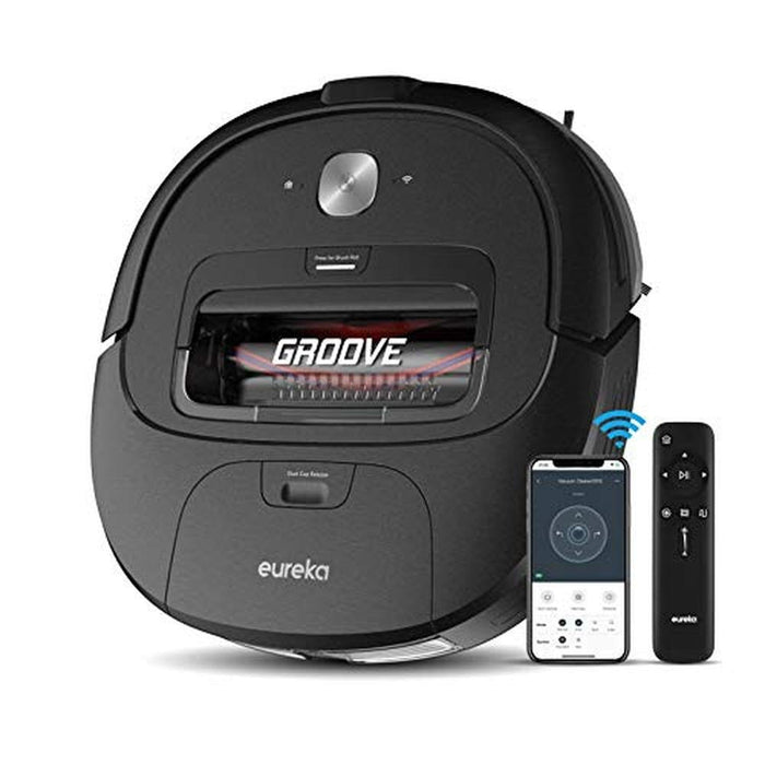 Eureka Groove: Eureka NER300 Wi-Fi Connected Robot Vacuum – Front View