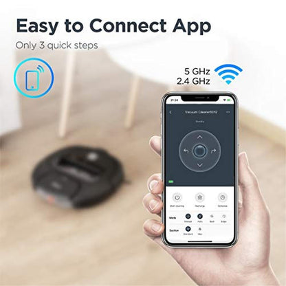 Eureka Groove: Eureka NER300 Wi-Fi Connected Robot Vacuum – Close-up Detail