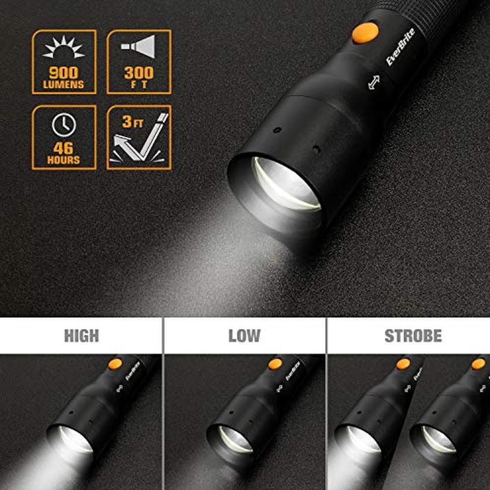 Everbrite Ultra Bright Tactical Flashlight – Packaging
