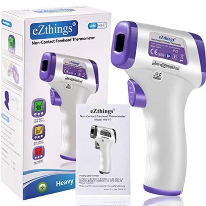 Thermometer: eZthings Heavy Duty Infrared Forehead – Side View