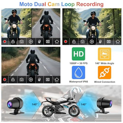 FancyTiger 6 Ultra-Bright Motorcycle Carplay HD Waterproof – Packaging