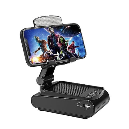 Bluetooth Speaker: Fanlory Gifts for Men Cell Phone Stand – Front View